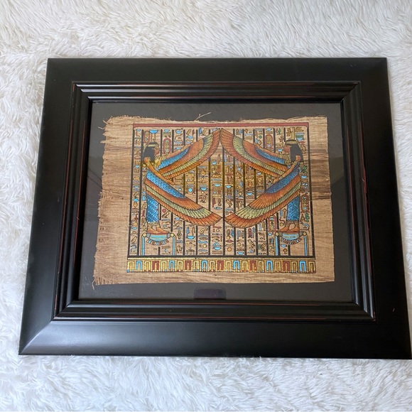 Egyptian Papyrus Hieroglyphics Wall Art Decor - Picture 12 of 12